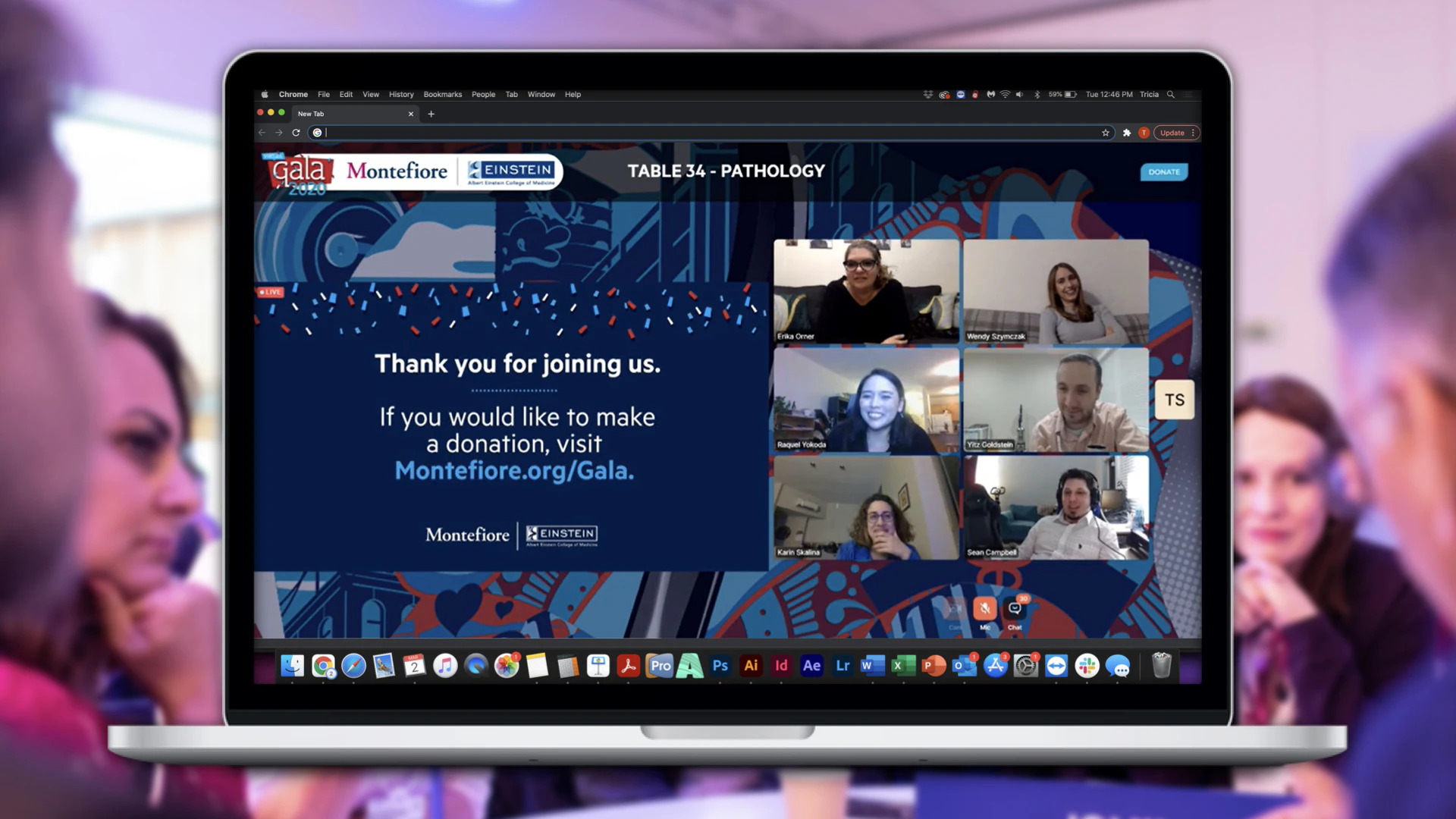 screenshot of Virtual Tables